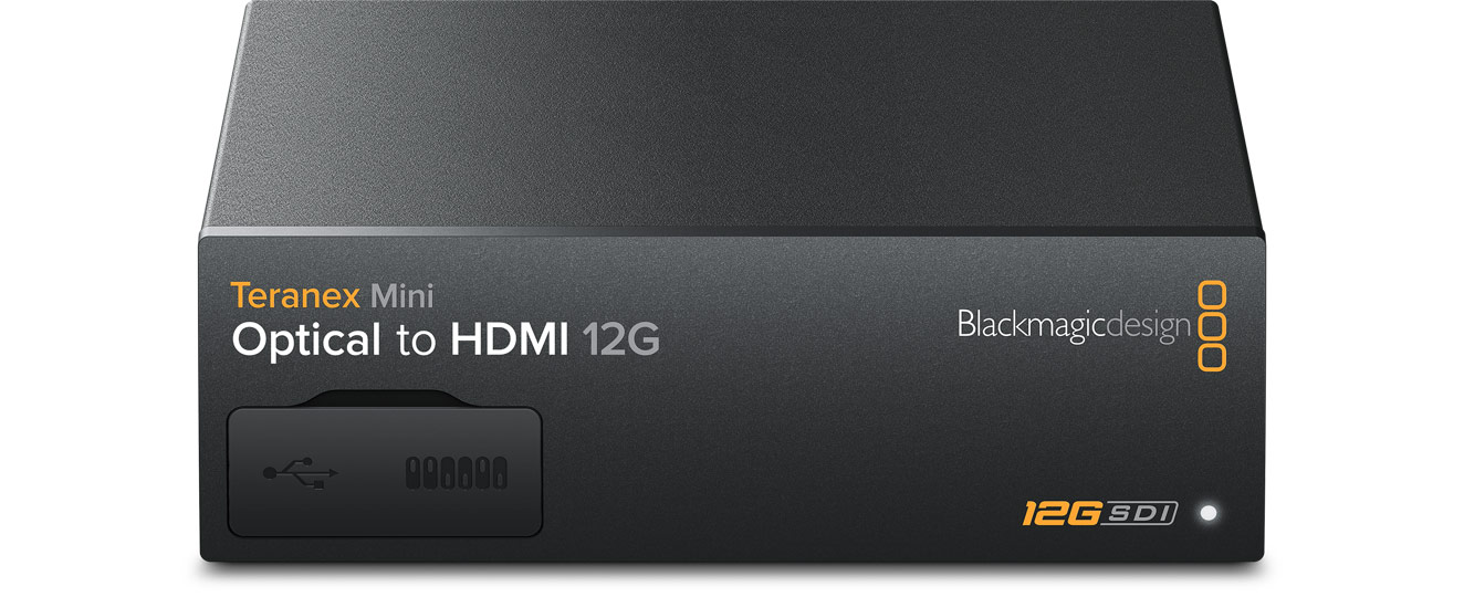 Blackmagic Teranex Mini - Optical to HDMI 12G