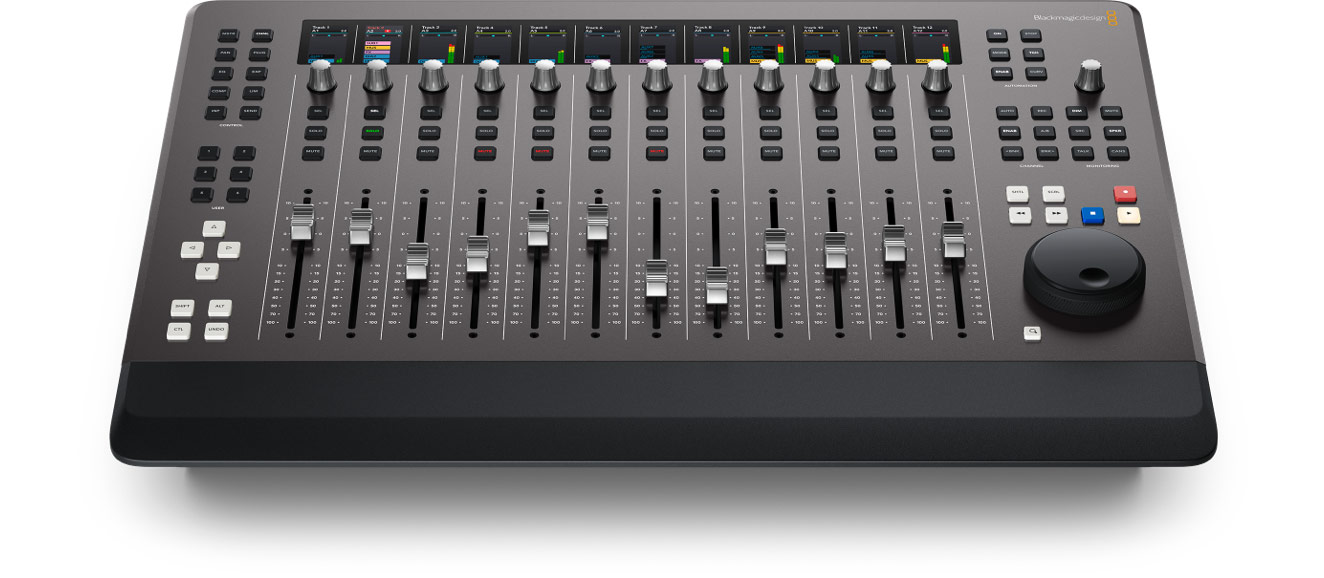 Blackmagic Fairlight Desktop Console