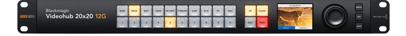 Blackmagic Videohub 20x20 12G